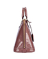 Louis Vuitton Alma Vernis Bag, side view